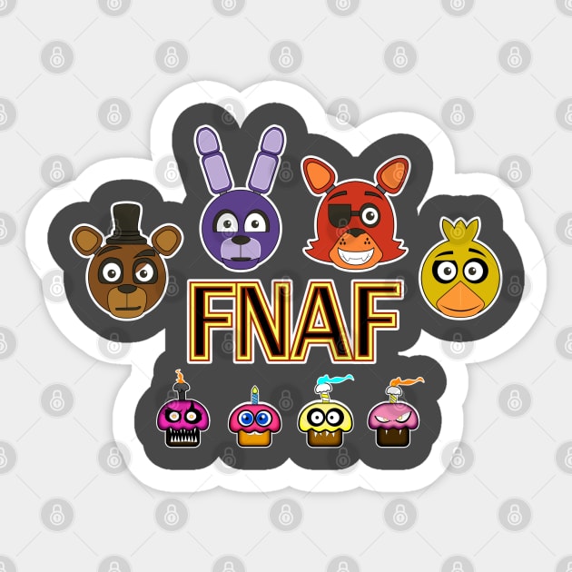Fnaf stickers hot sale
